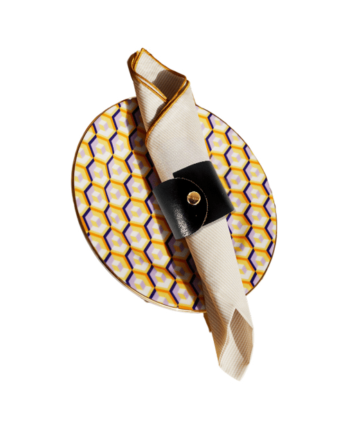 Gerçek Deri 6'lı Peçete Halkası - Soho 130