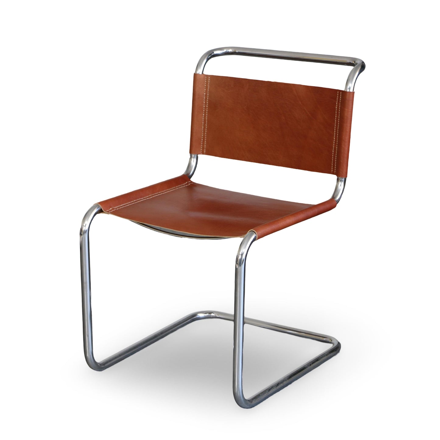 Gerçek Deri Krom Sandalye - Soho 219