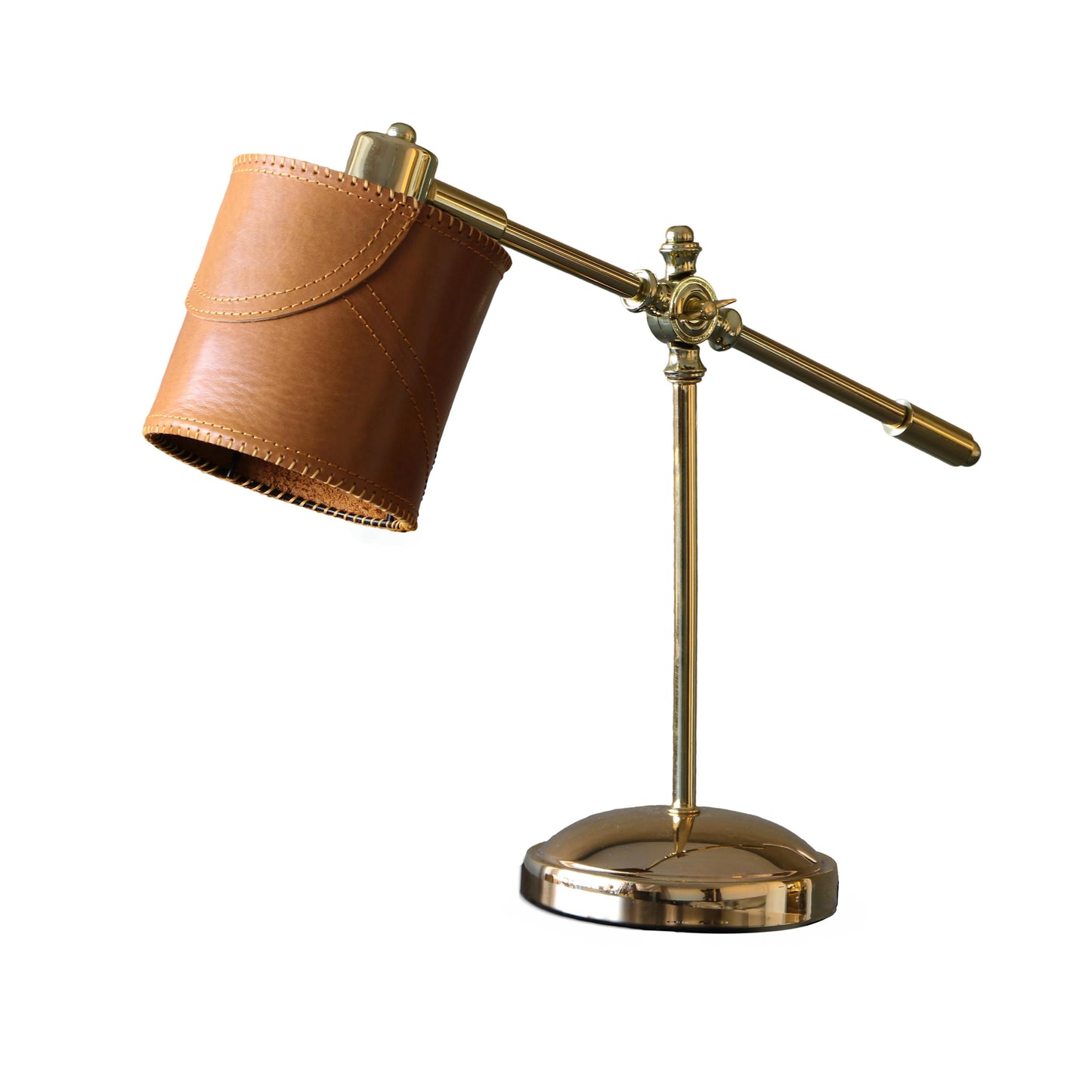 Gerçek Deri Detaylı Masa Lambası - Soho 454