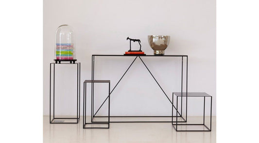 Metal Siyah Konsol - Soho 135