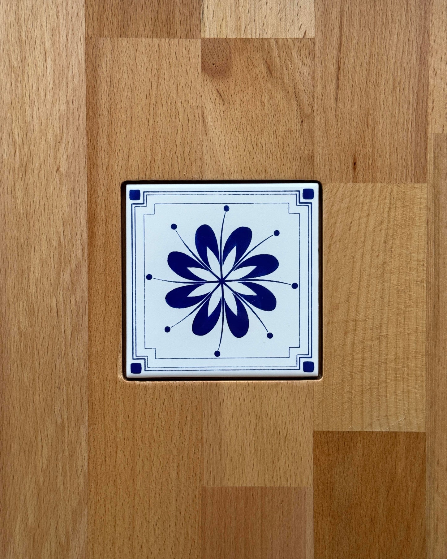 Doğal Ahşap Yan Sehpa-Tabure - Soho 515