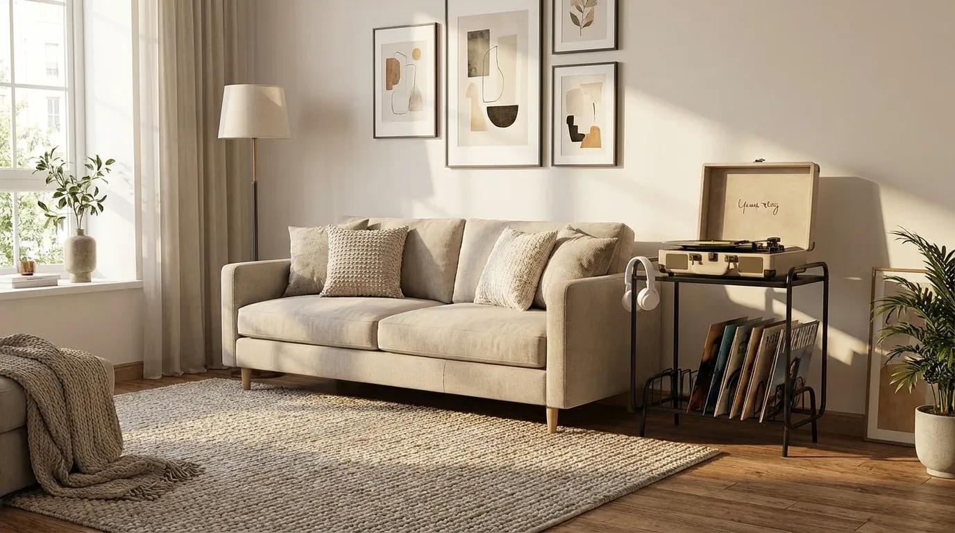 Metal Plak Standı / Yan Sehpa - Soho 652