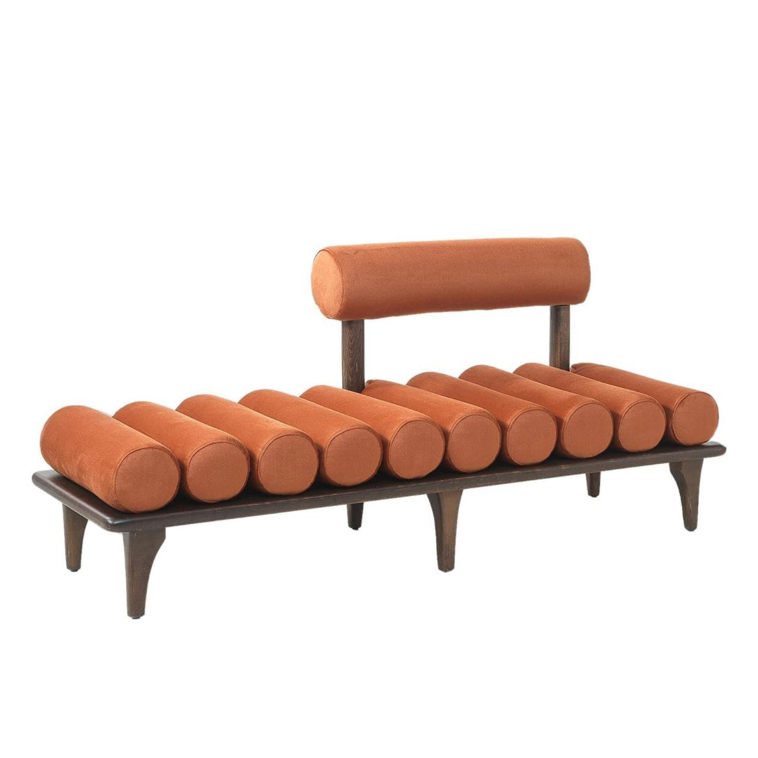 Tasarım Kadife Kumaş Daybed - Soho 379
