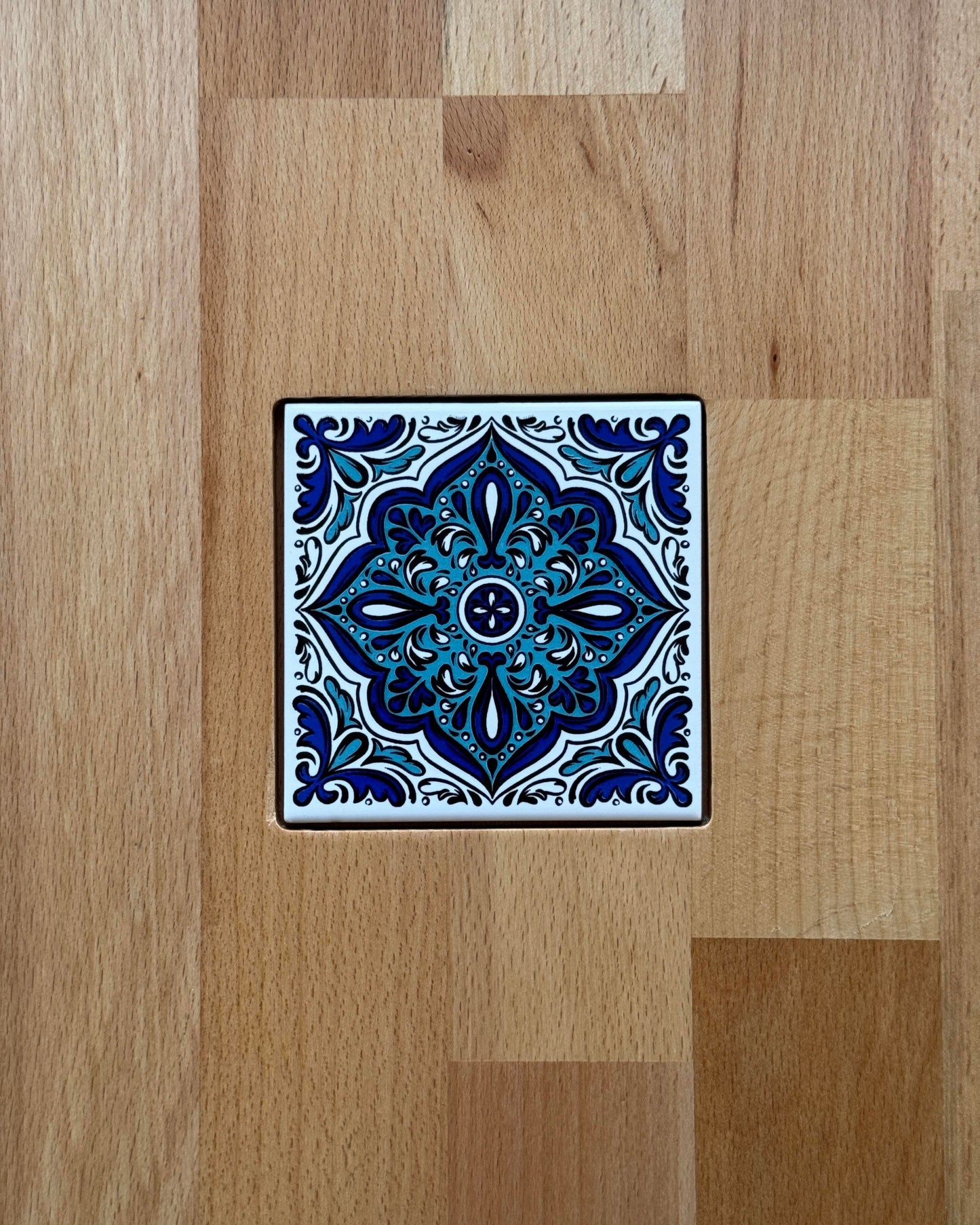 Doğal Ahşap Yan Sehpa-Tabure - Soho 515