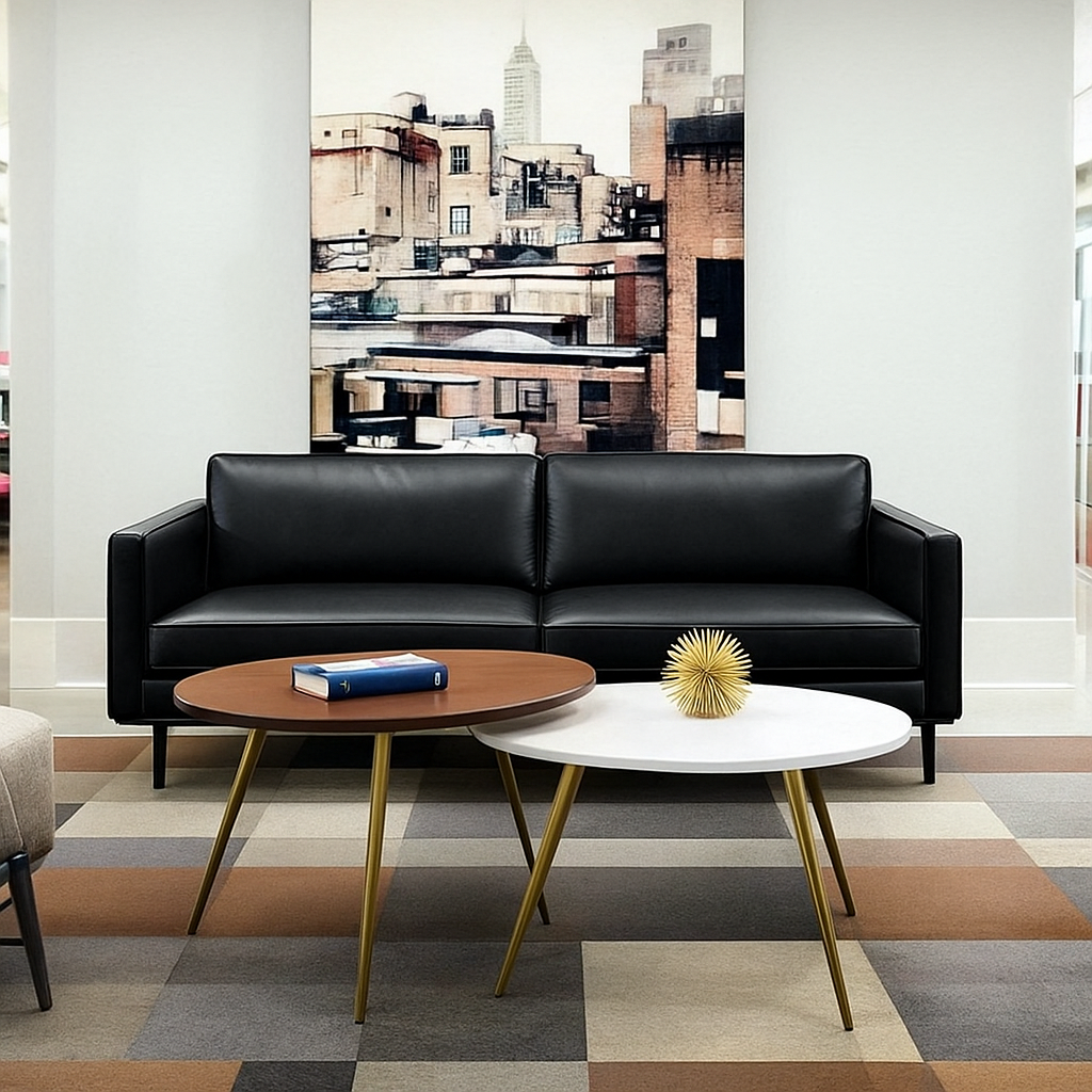 Gerçek Deri İkili Koltuk - Soho 443