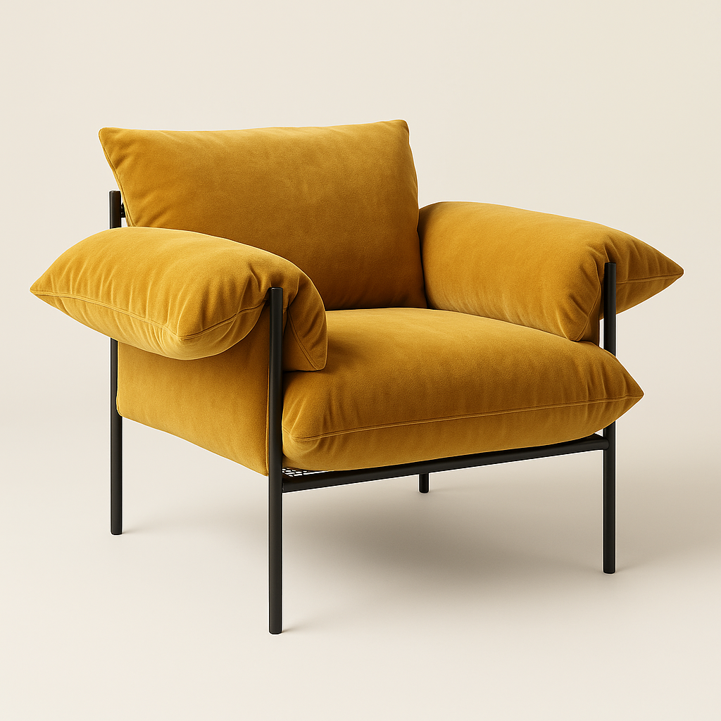 Metal İskeletli Berjer - Soho 176