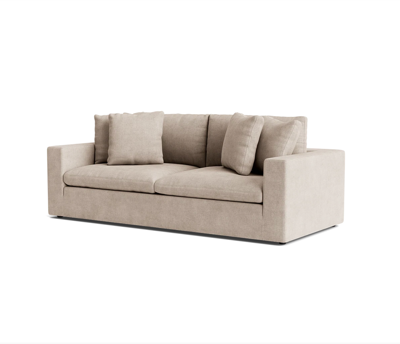 Keten Üçlü Koltuk - Soho 609