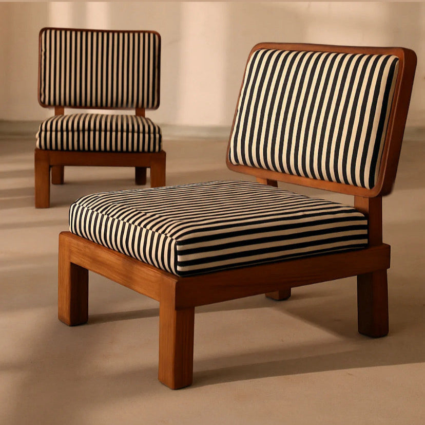 Doğal Ahşap Berjer - Soho 587