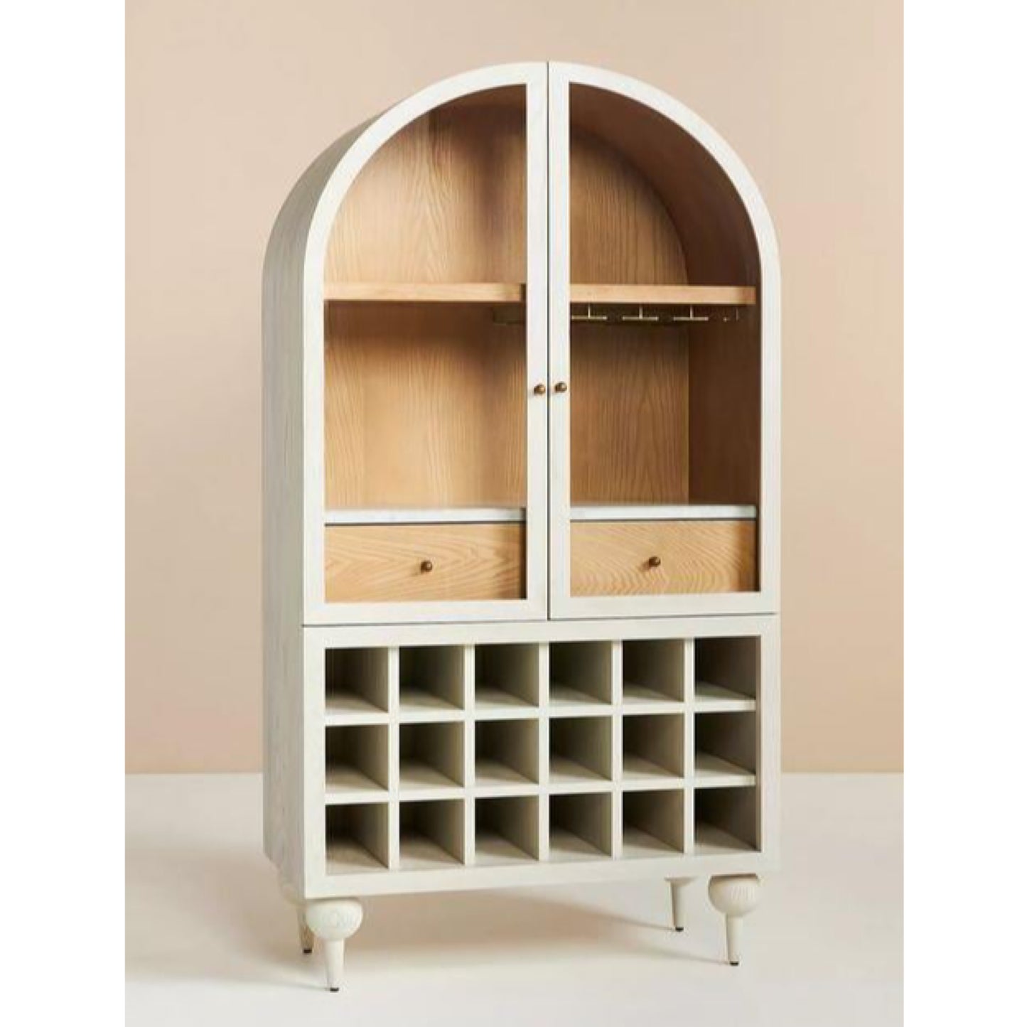 Doğal Ahşap İçki Dolabı - Soho 475