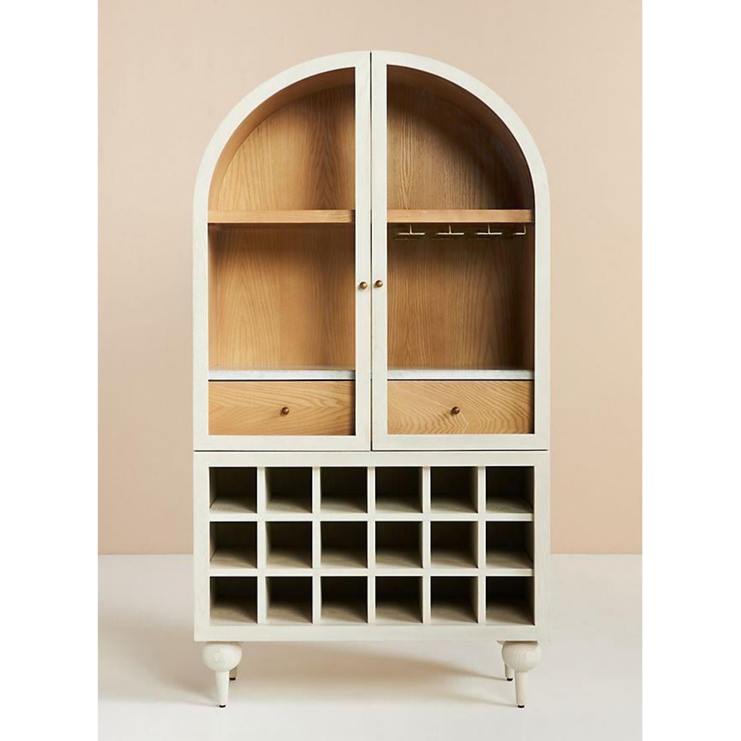 Doğal Ahşap İçki Dolabı - Soho 475