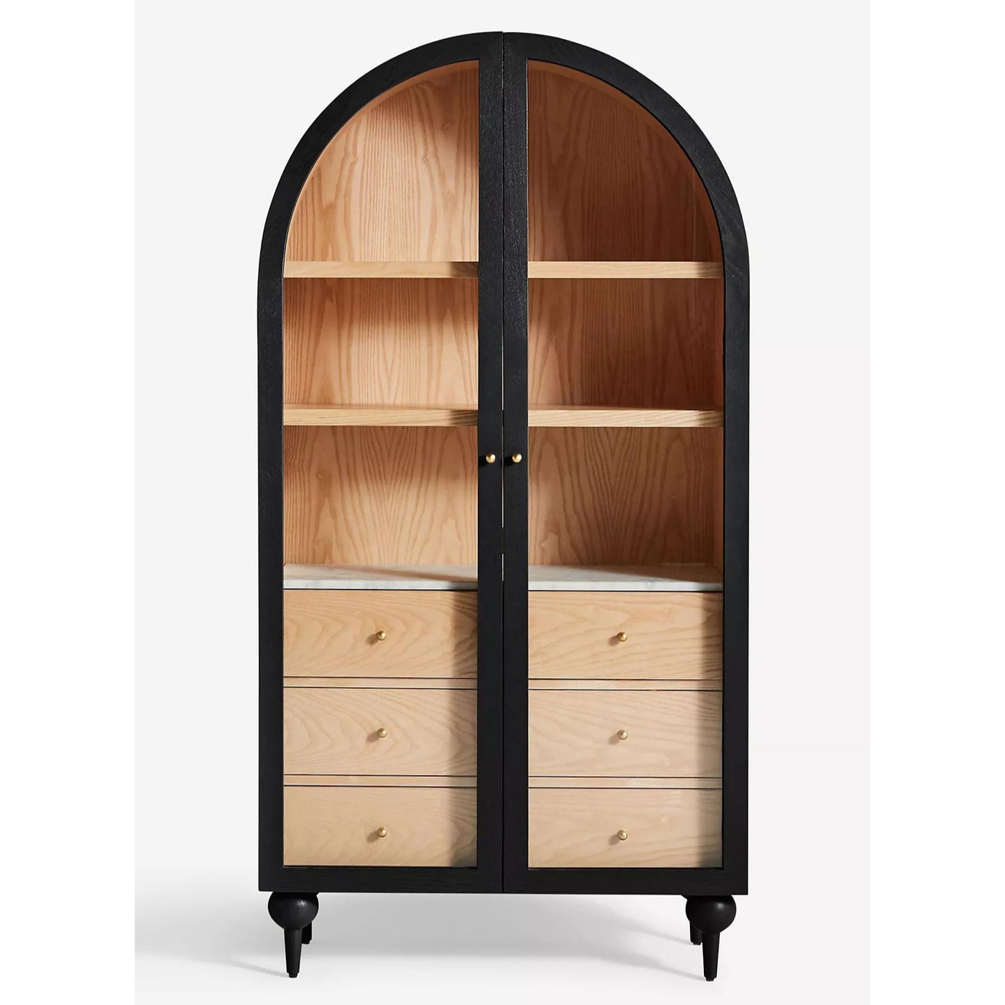 Doğal Ahşapı Saklama Dolabı - Soho 483