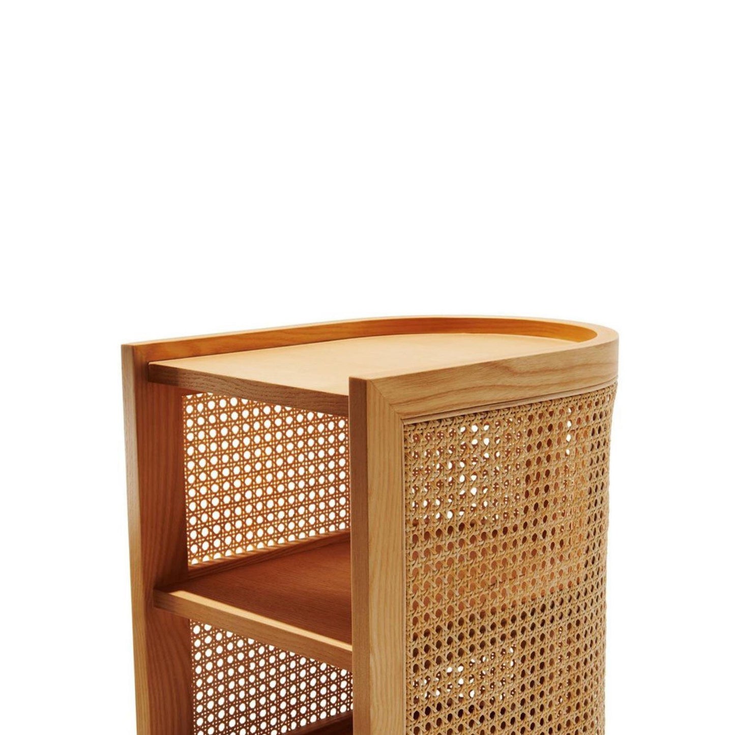 Doğal Ahşap Hazeran Yan Sehpa - Soho 237