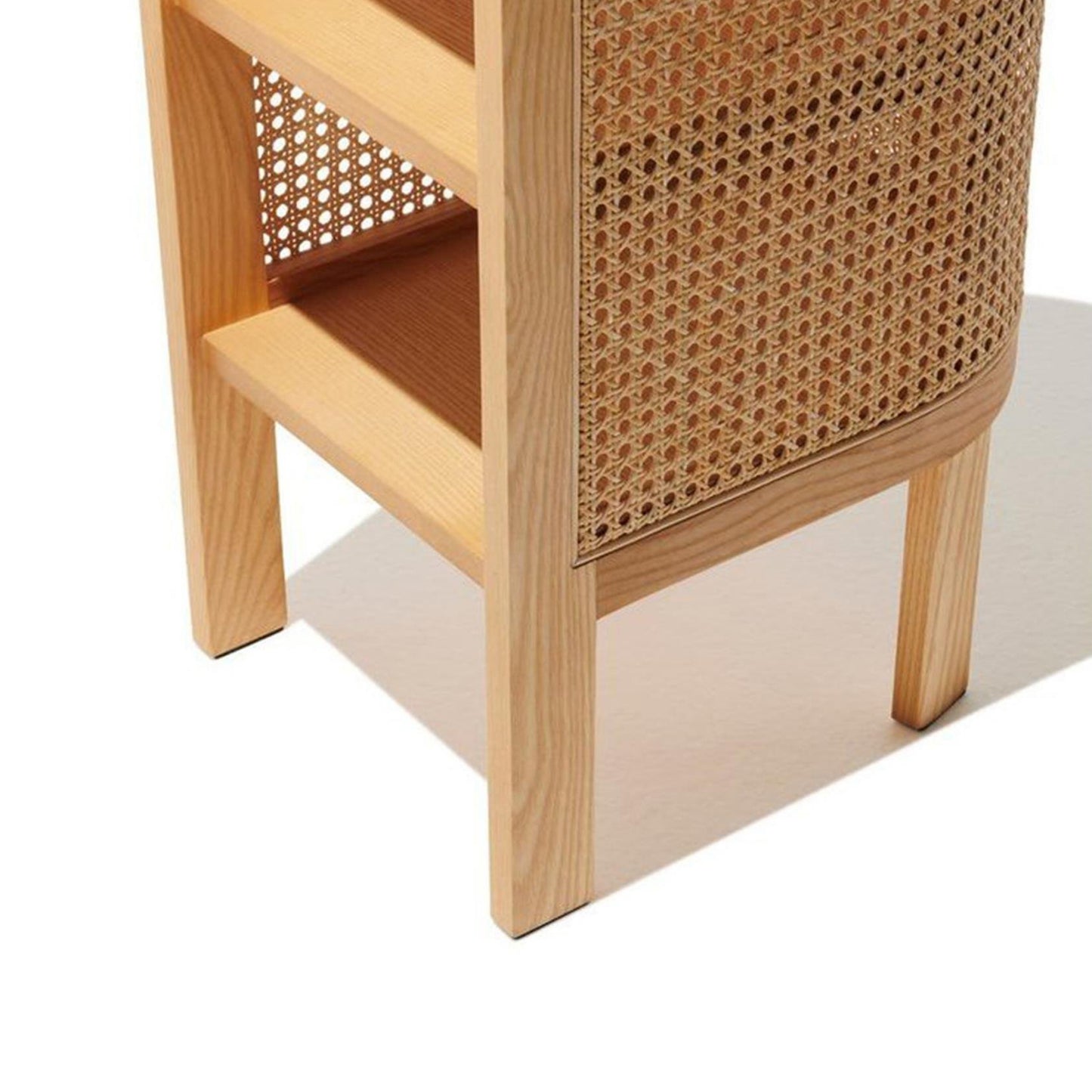 Doğal Ahşap Hazeran Yan Sehpa - Soho 237