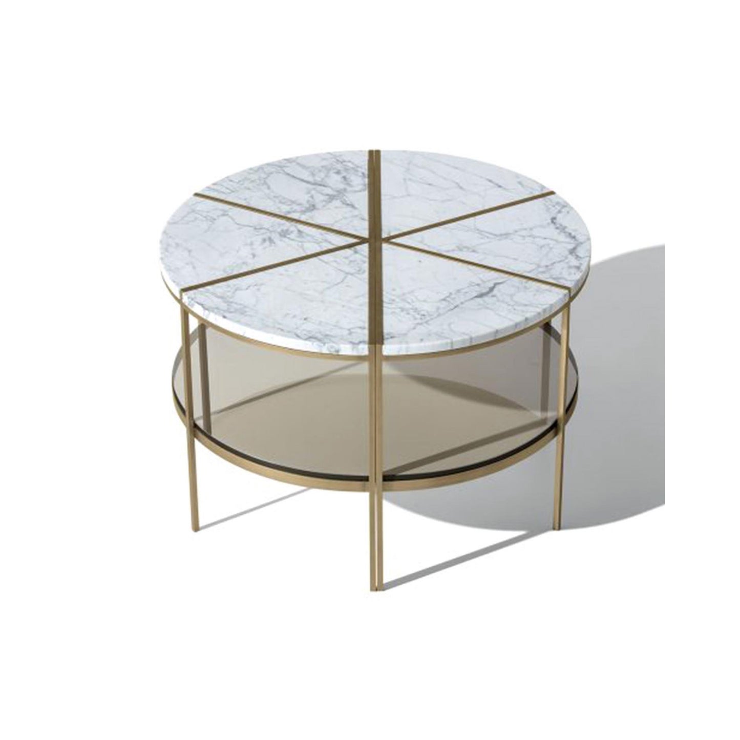 Trio Beyaz Mermer Orta Sehpa - Soho 355