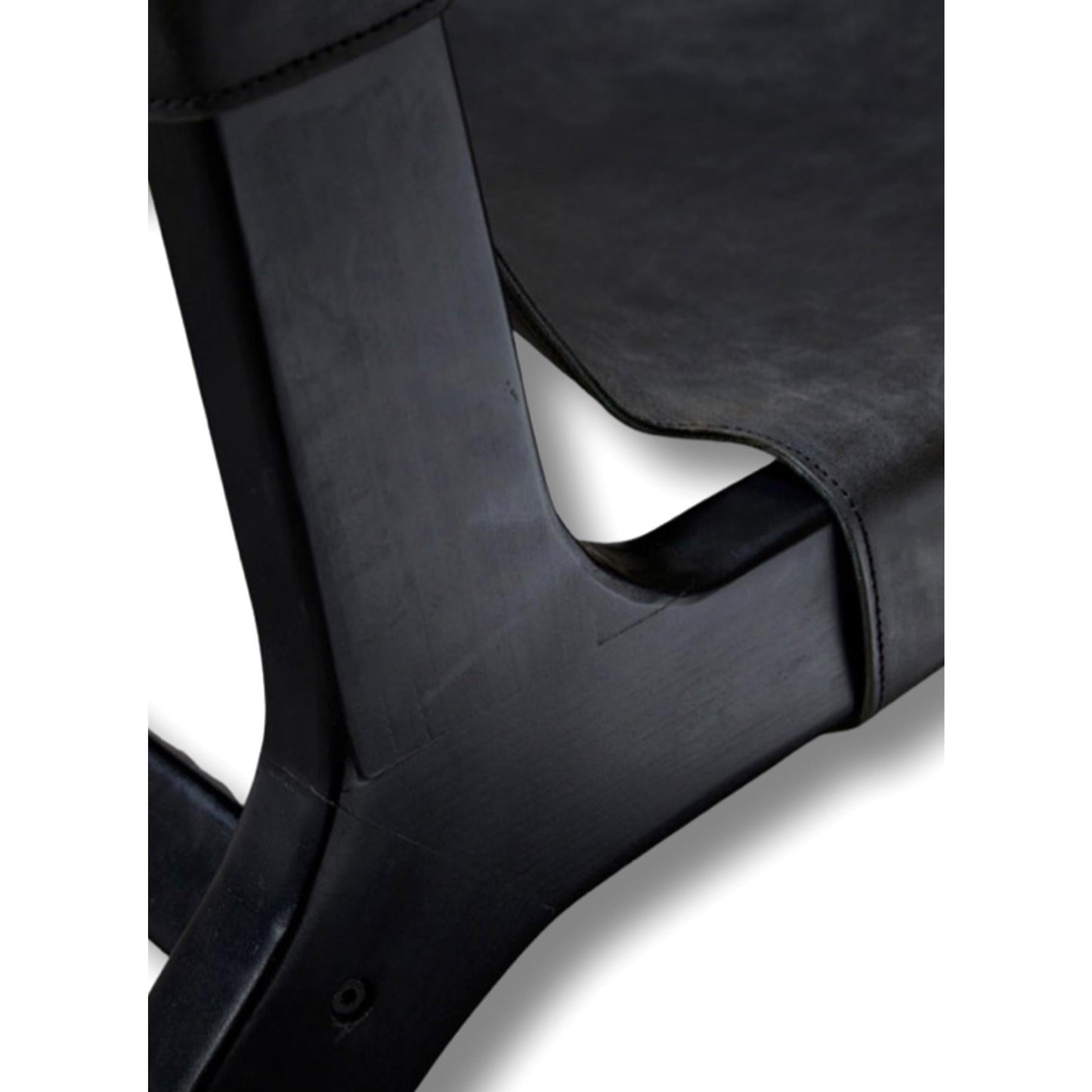 Ahşap Deri Siyah Berjer - Soho 338