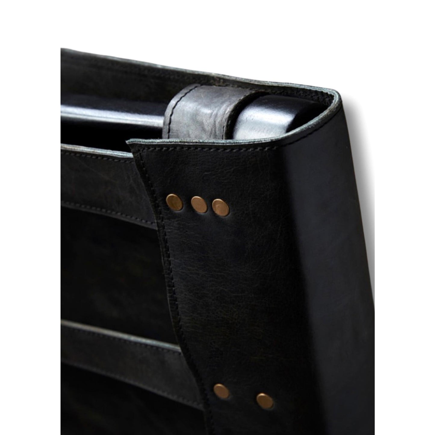 Ahşap Deri Siyah Berjer - Soho 338