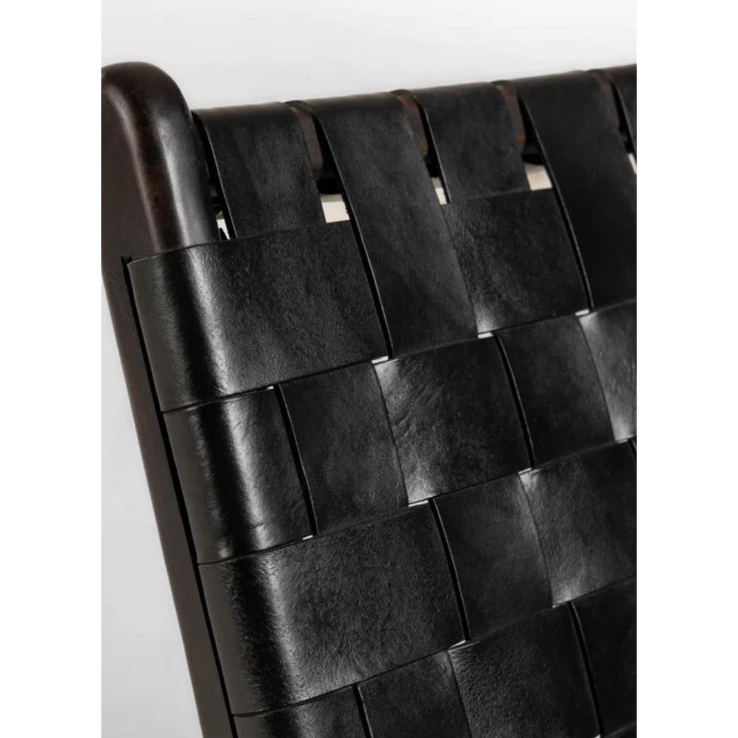 Siyah Gerçek Deri Berjer - Soho 345