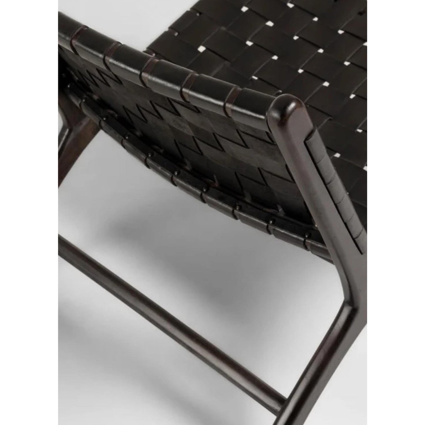 Siyah Gerçek Deri Berjer - Soho 345