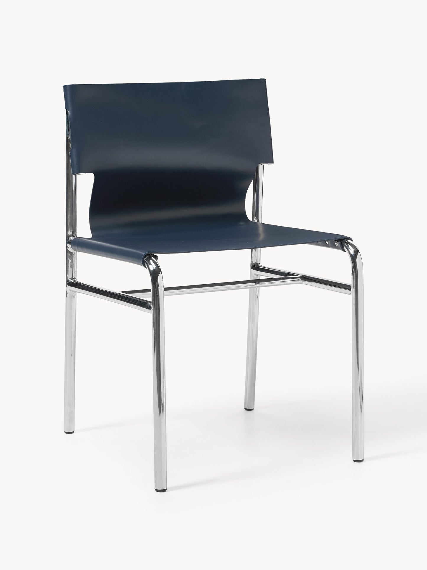 Gerçek Deri / Krom Sandalye - Soho 577