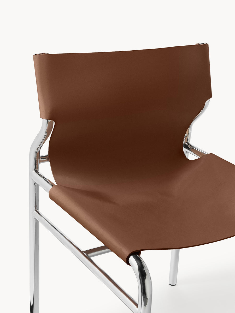 Gerçek Deri / Krom Sandalye - Soho 577