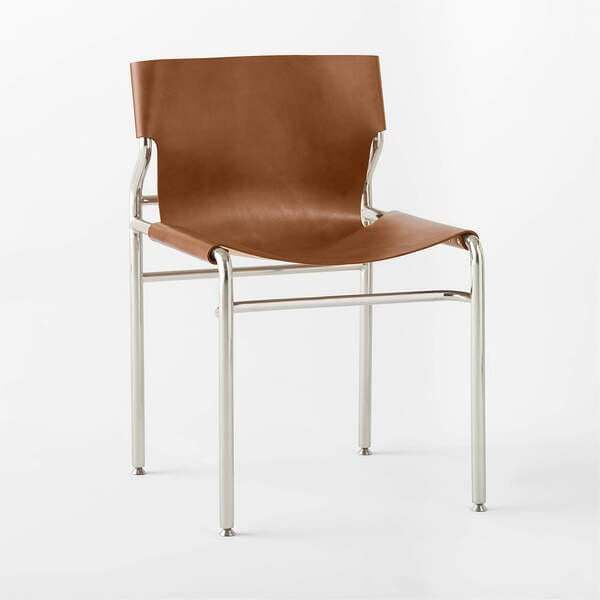 Gerçek Deri / Krom Sandalye - Soho 577