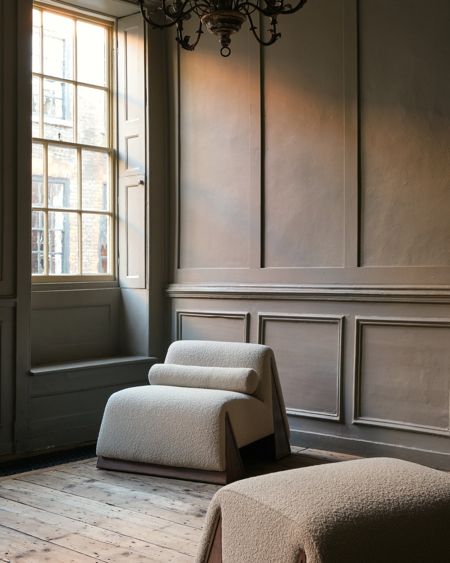 Doğal Ahşap Berjer - Soho 604