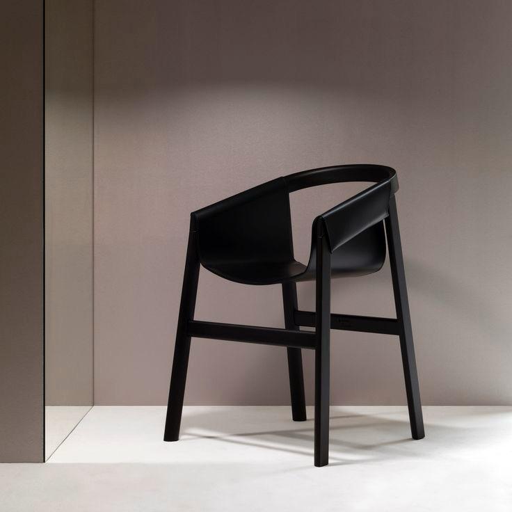 Deri Oturumlu Ahşap Yemek Sandalyesi - Soho 552