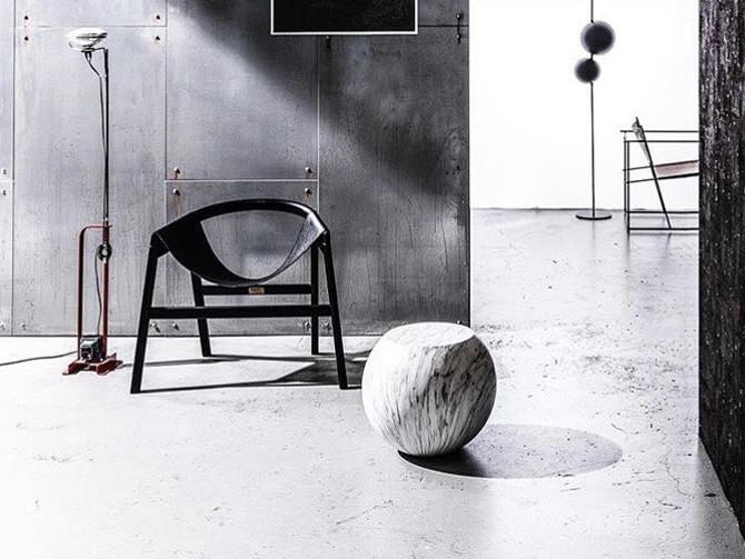 Doğal Ahşap Gerçek Deri Berjer - Soho 553