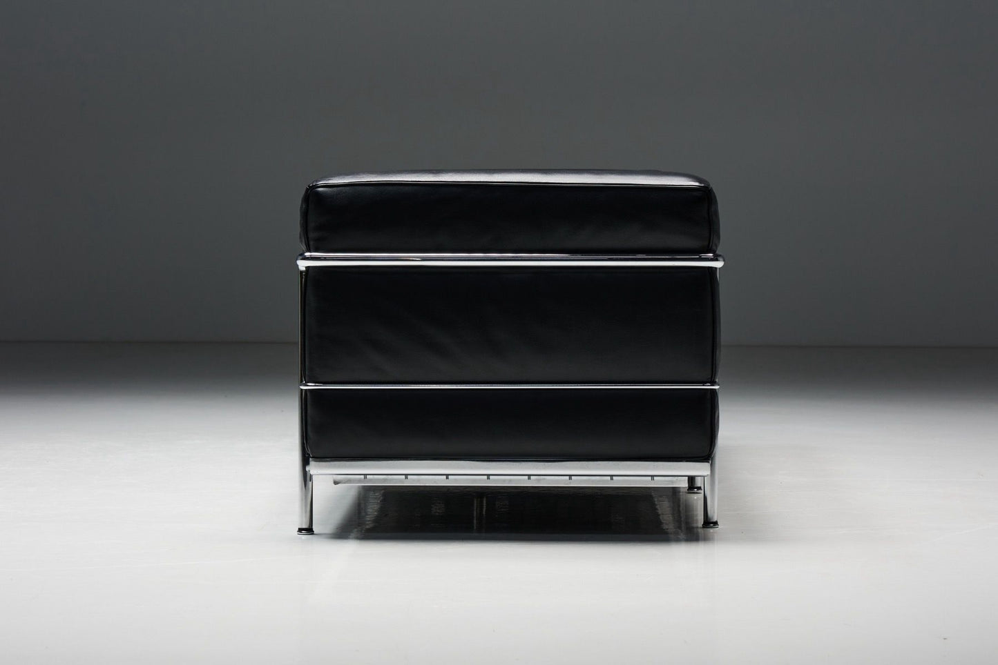 Gerçek Deri / Krom Üçlü Koltuk Soho 556