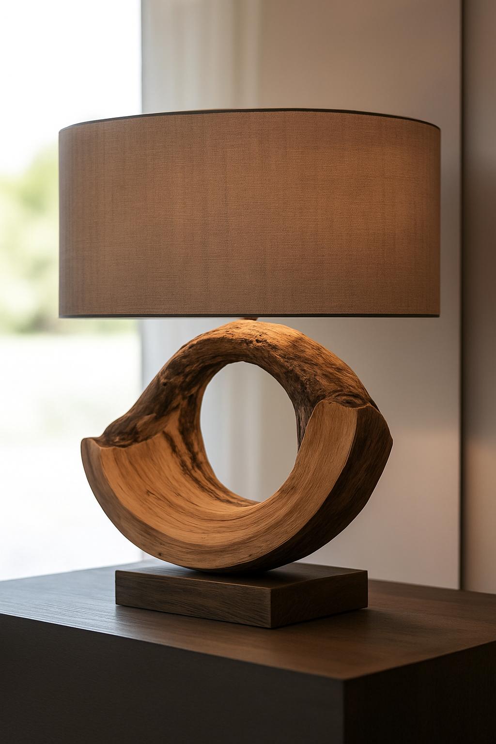 Doğal Ahşap Aydınlatma - Soho 598