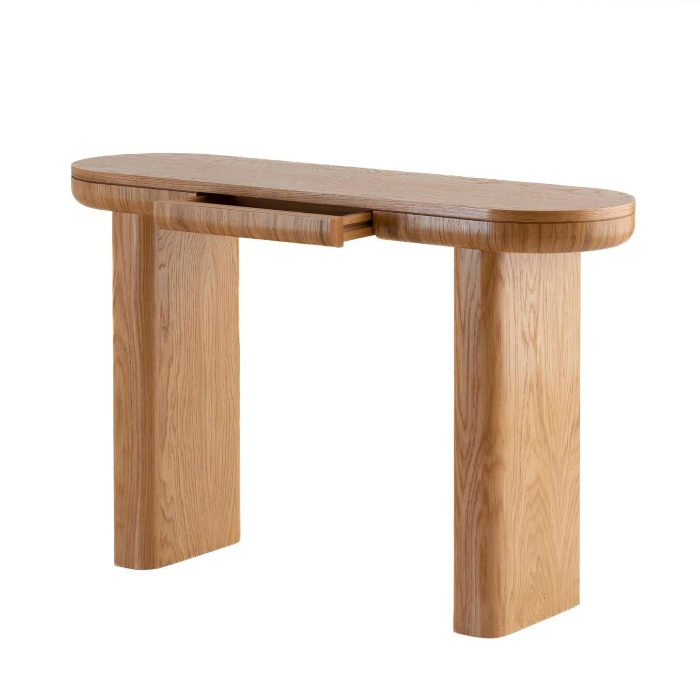 Siyah Doğal Ahşap Çalışma Masası - Soho 363