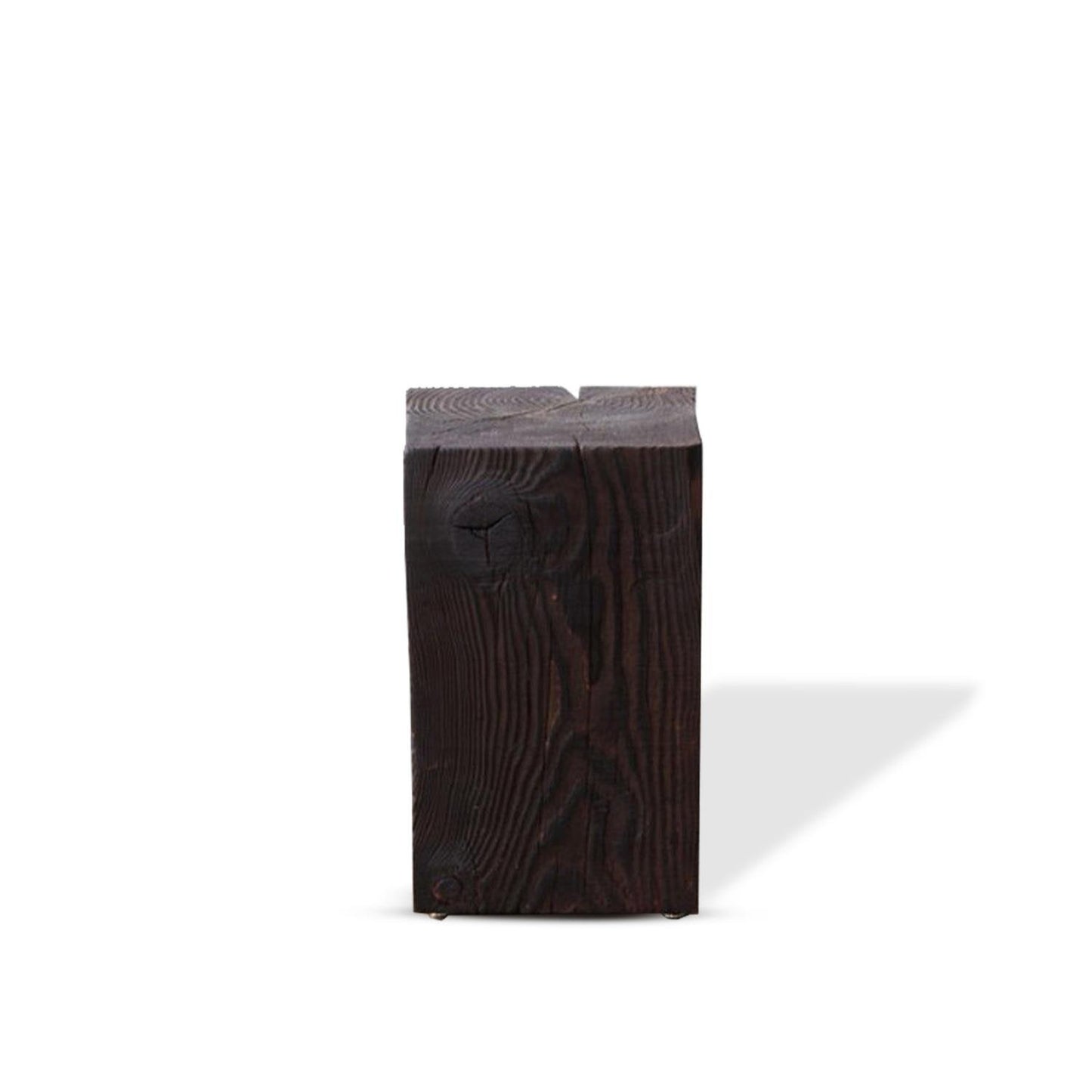 Doğal Ahşap Kütük Yan Sehpa - Soho 187