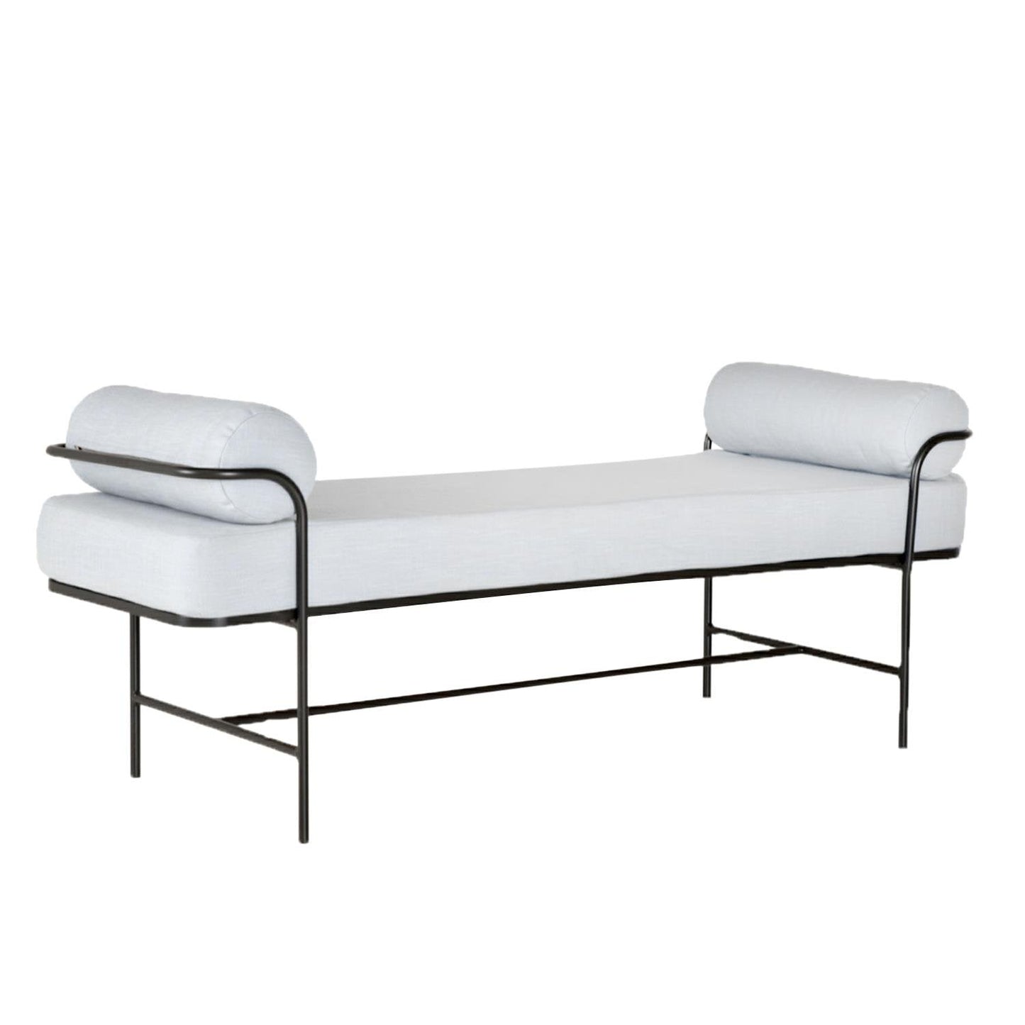 Metal İskeletli Keten Bench - Soho 281