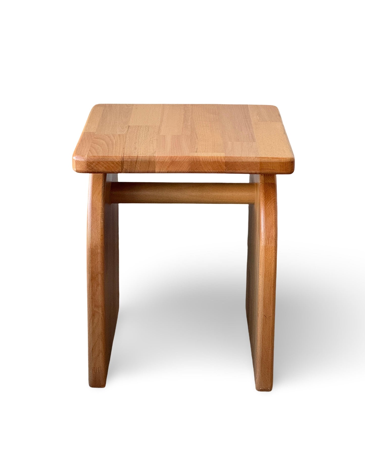 Doğal Ahşap Yan Sehpa-Tabure - Soho 515