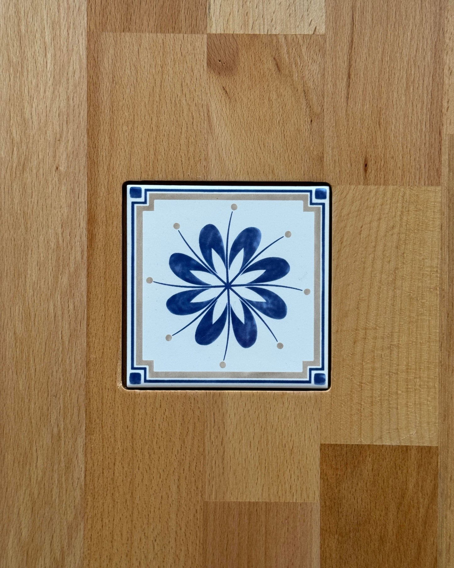 Doğal Ahşap Yan Sehpa-Tabure - Soho 515