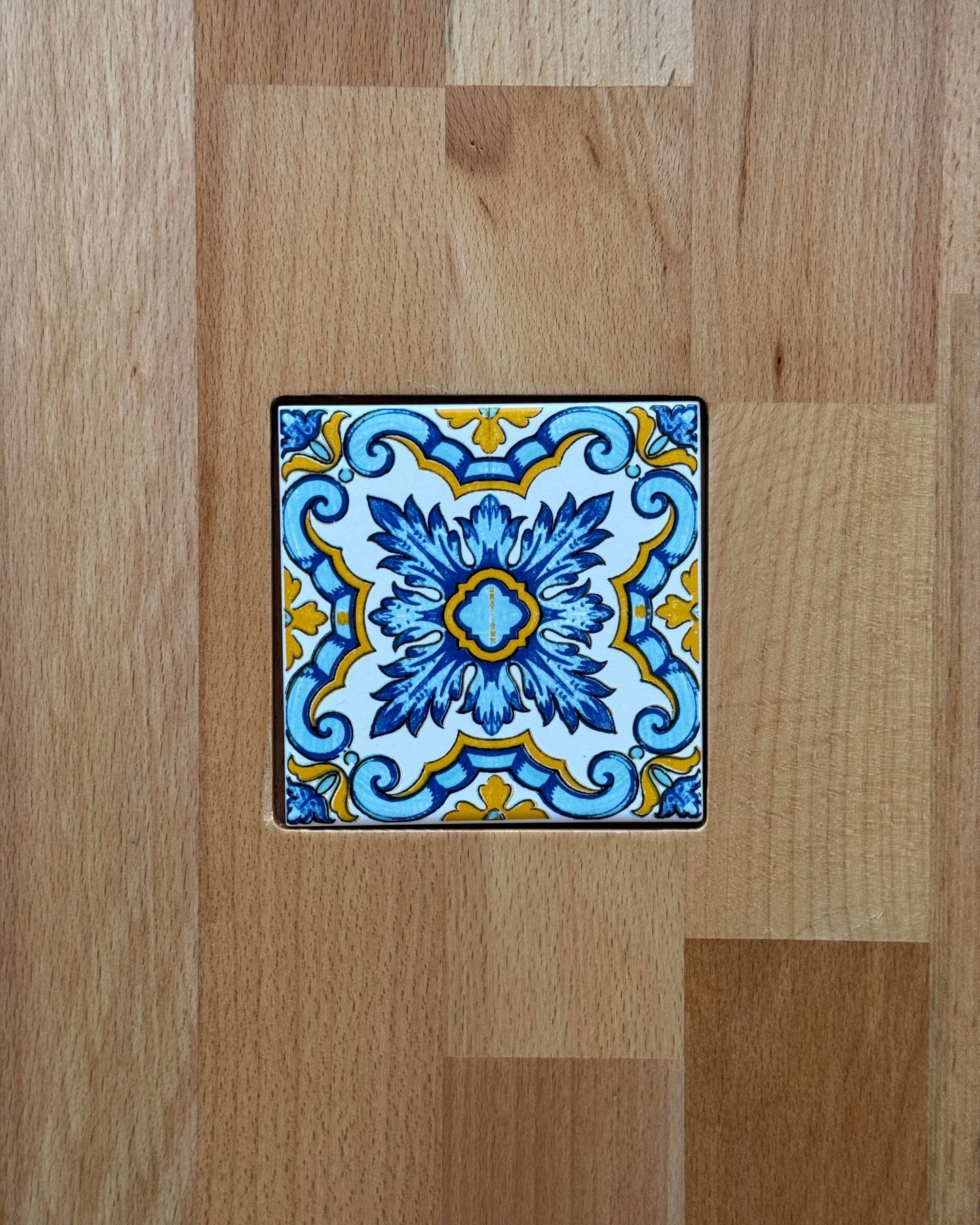 Doğal Ahşap Yan Sehpa-Tabure - Soho 515