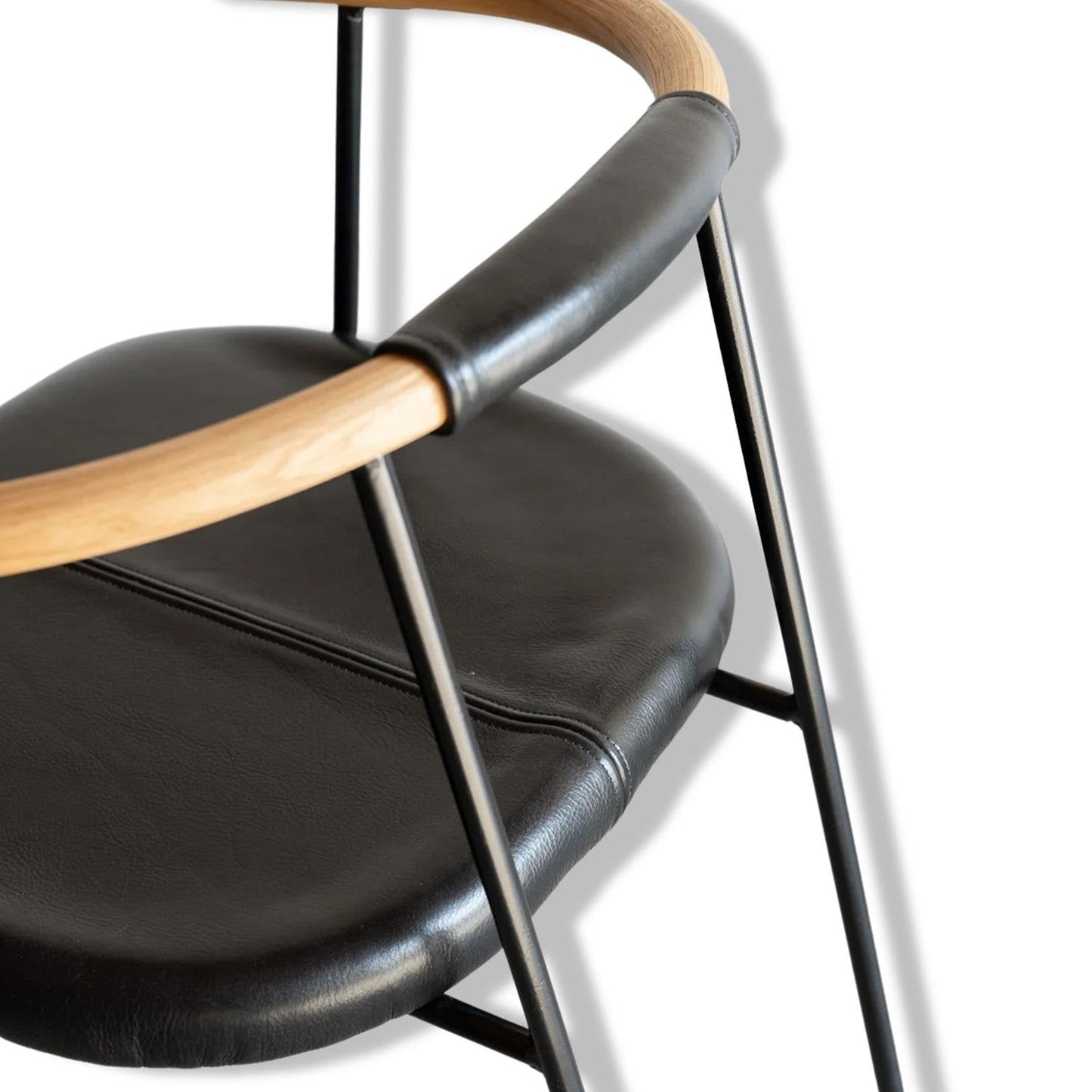 Deri Oturumlu Yemek Odası Sandalyesi - Soho 398