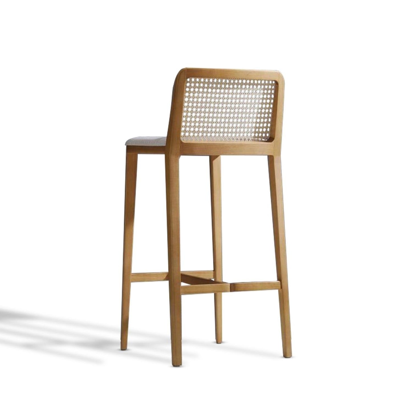 Doğal Ahşap Bar Sandalyesi - Soho 220