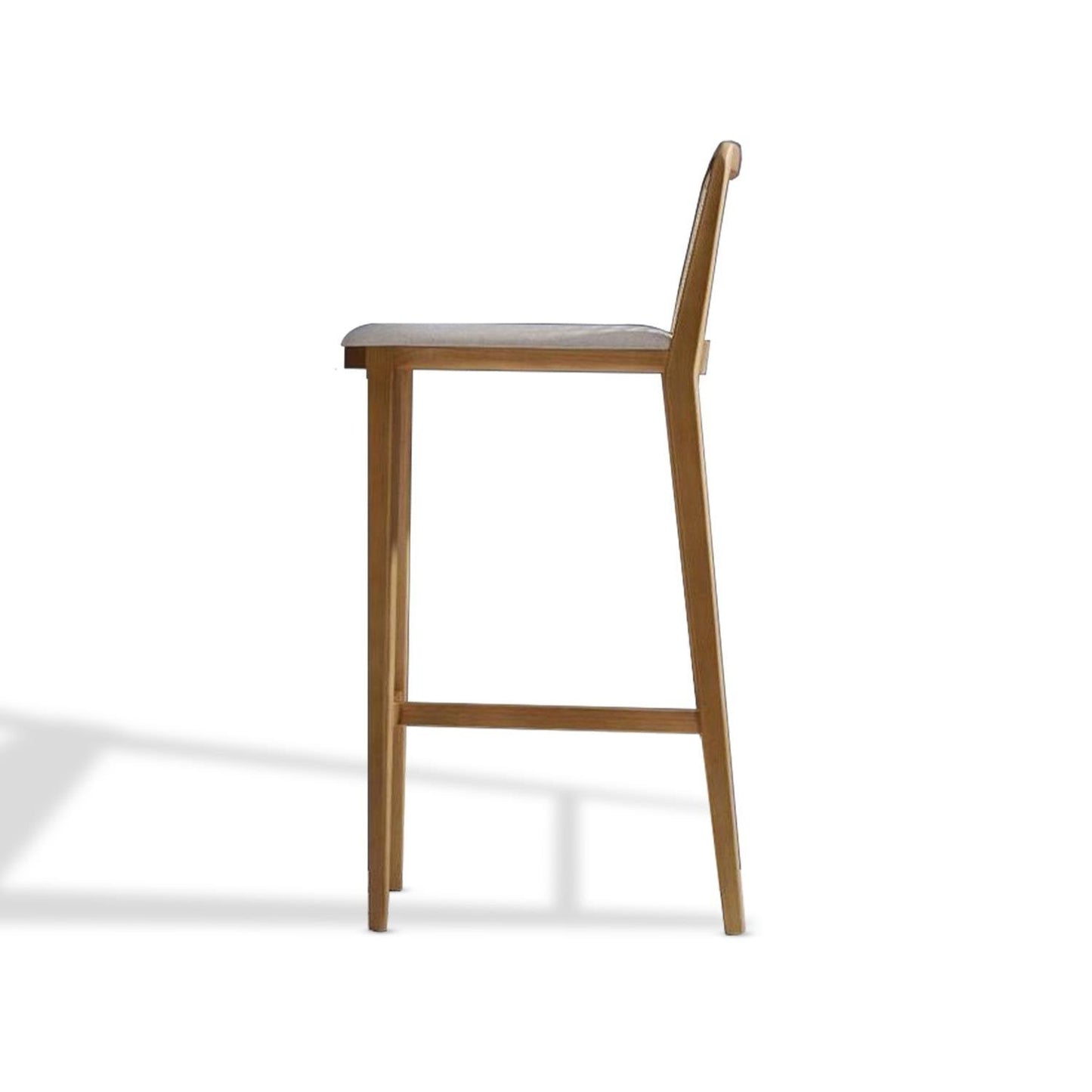Doğal Ahşap Bar Sandalyesi - Soho 220