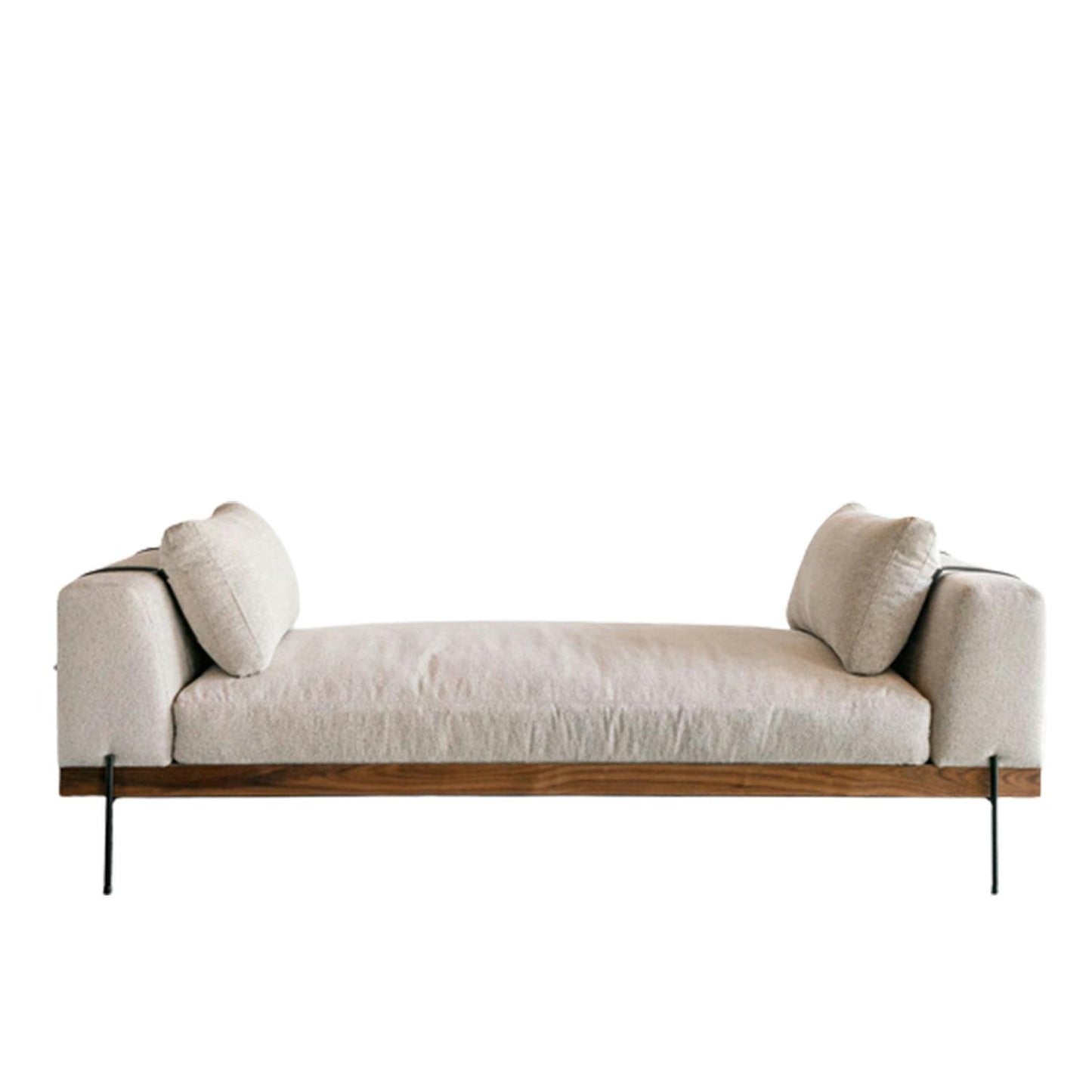 Doğal Ahşap - Keten Daybed- Soho 302