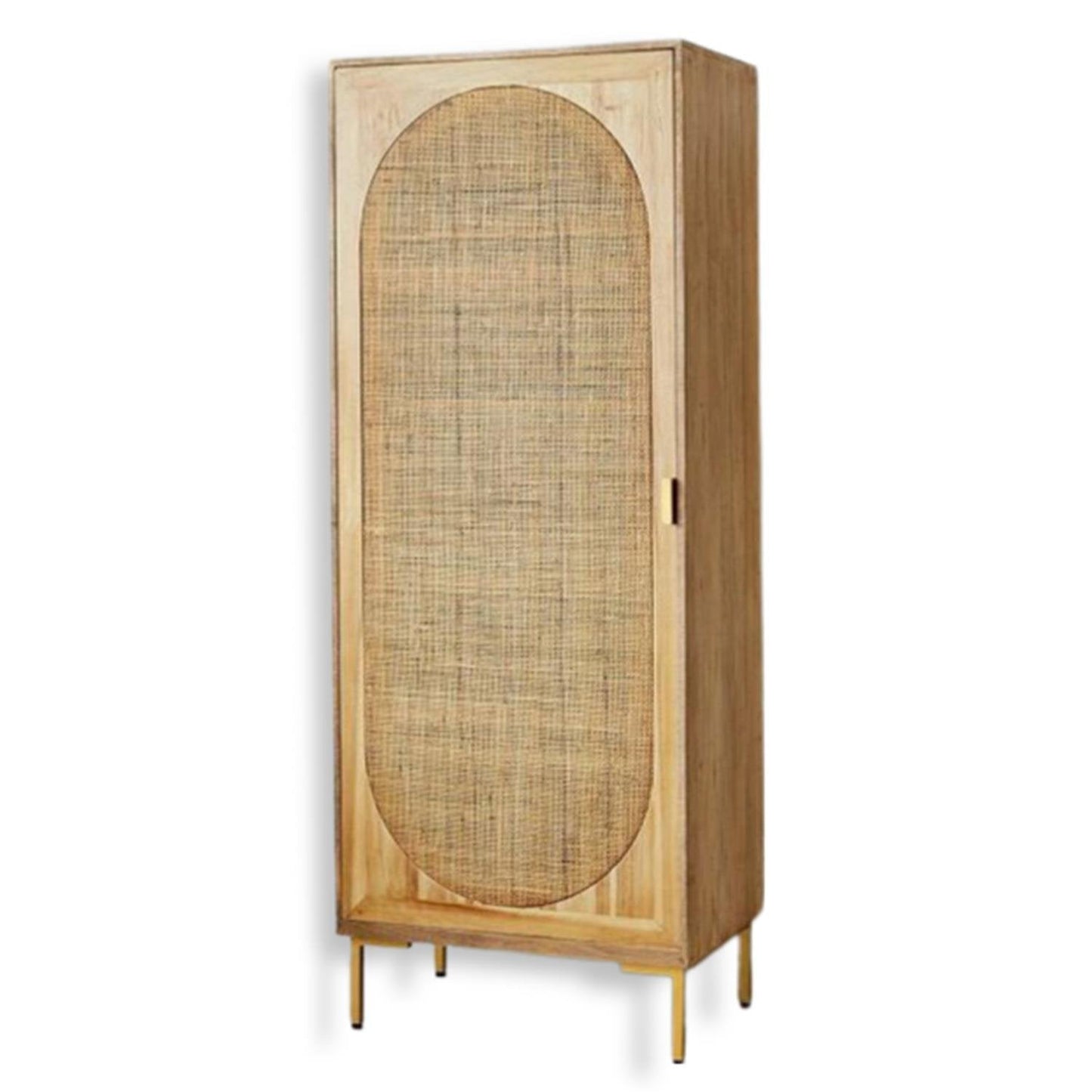 Doğal Ahşap Hazeran Dolap - Soho 202