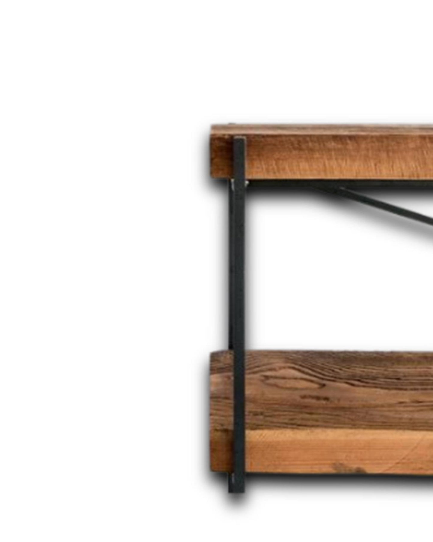 Doğal Ahşap Metal Konsol - Soho 239