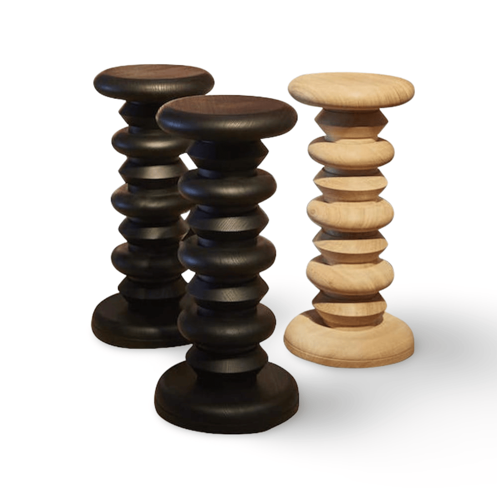 Doğal Ahşap Yan Sehpa - Soho 450