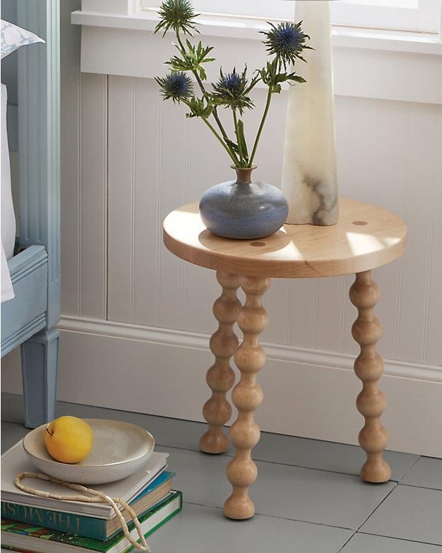 Doğal Ahşap Yan Sehpa - Soho 469