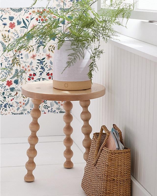 Doğal Ahşap Yan Sehpa - Soho 469