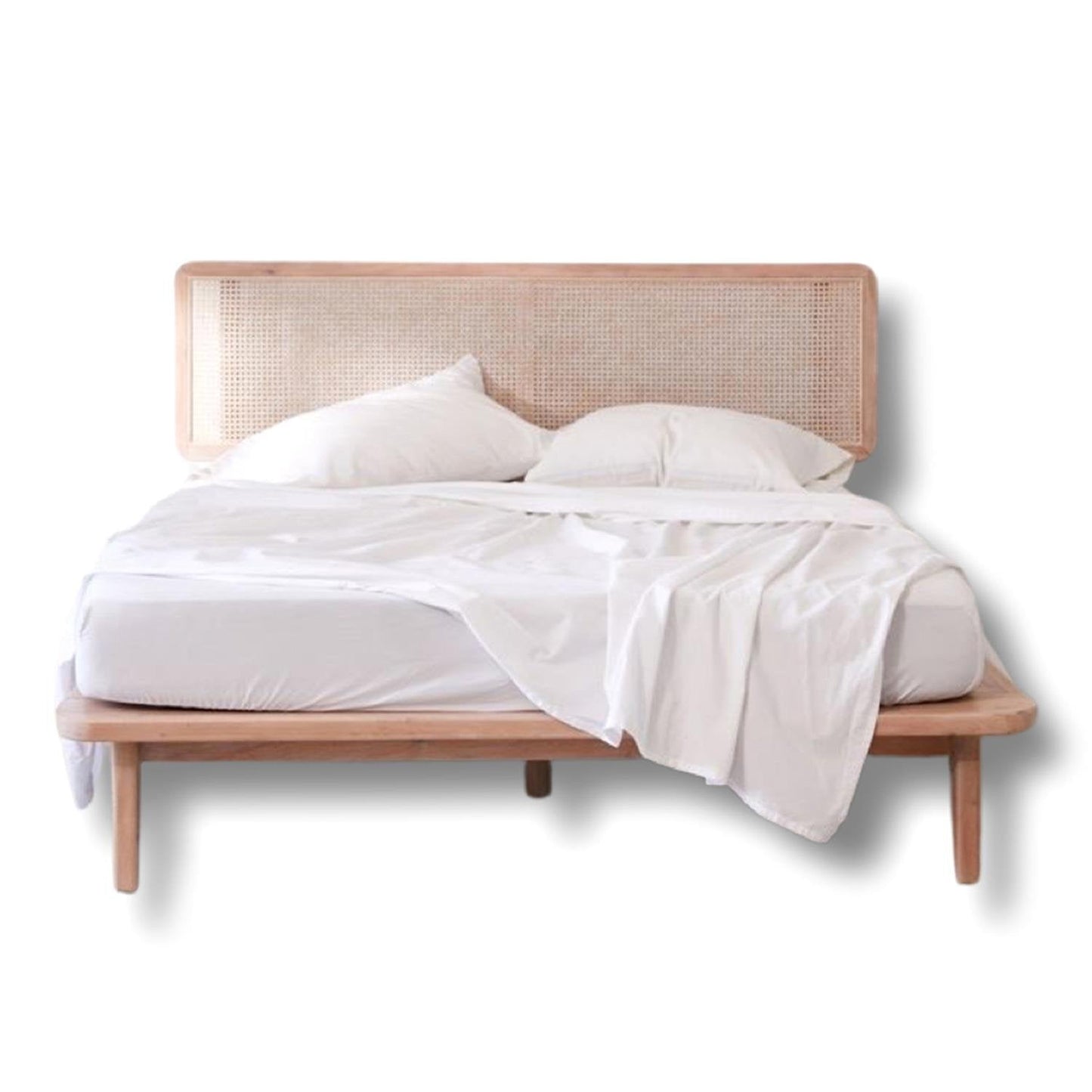 Doğal Hazeran Ahşap Karyola - Soho 277