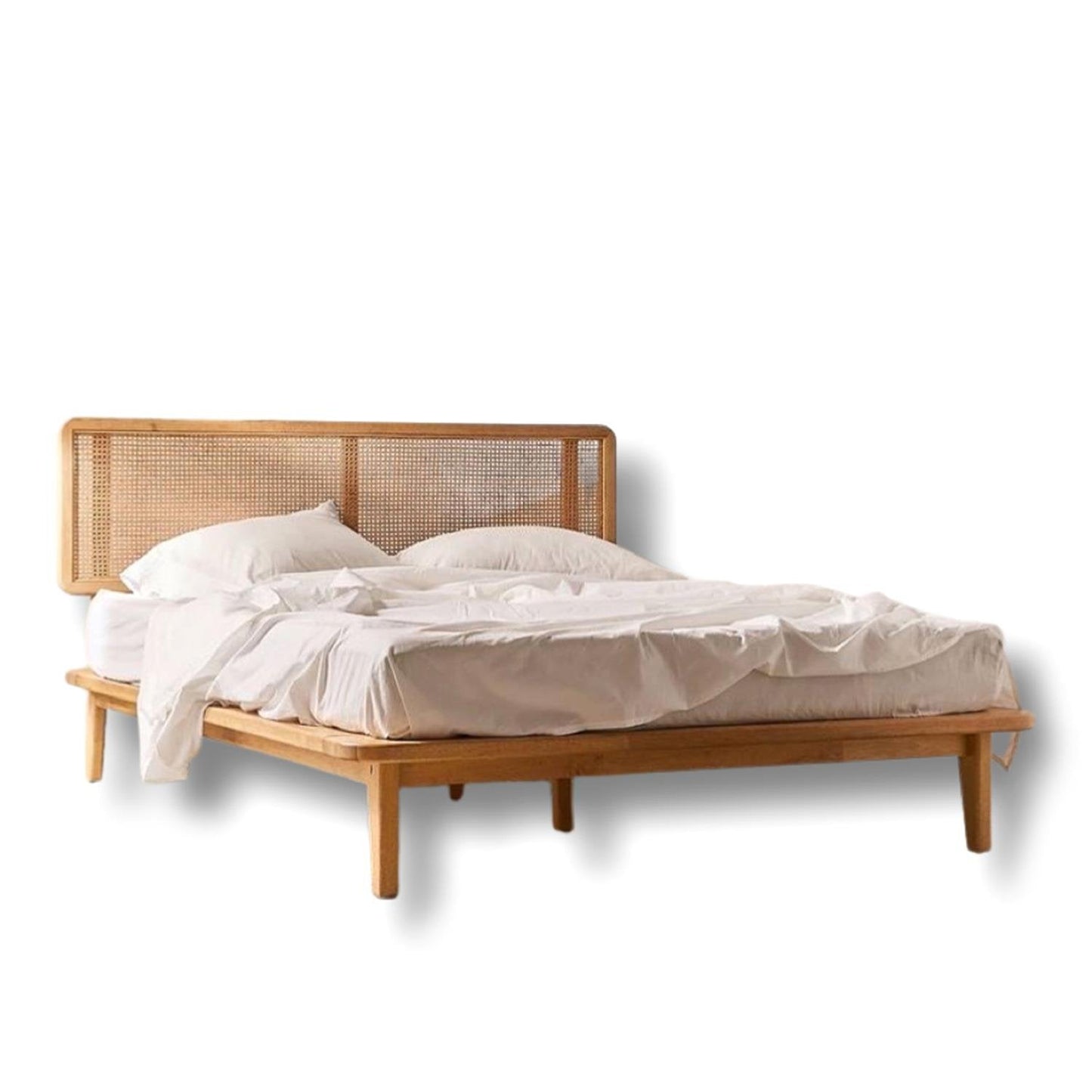 Doğal Hazeran Ahşap Karyola - Soho 277