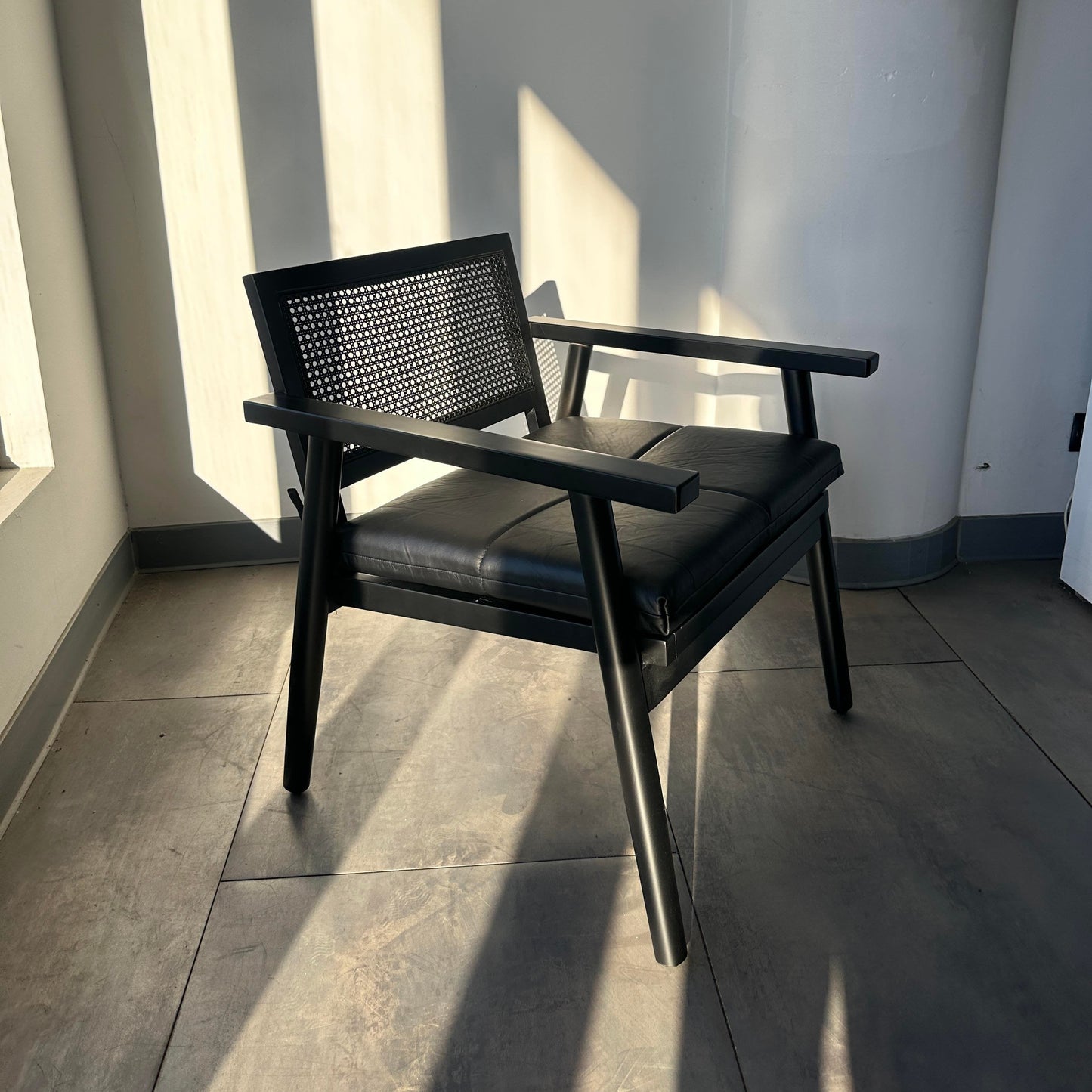 Doğal Hazeranlı Ahşap Berjer - Soho457
