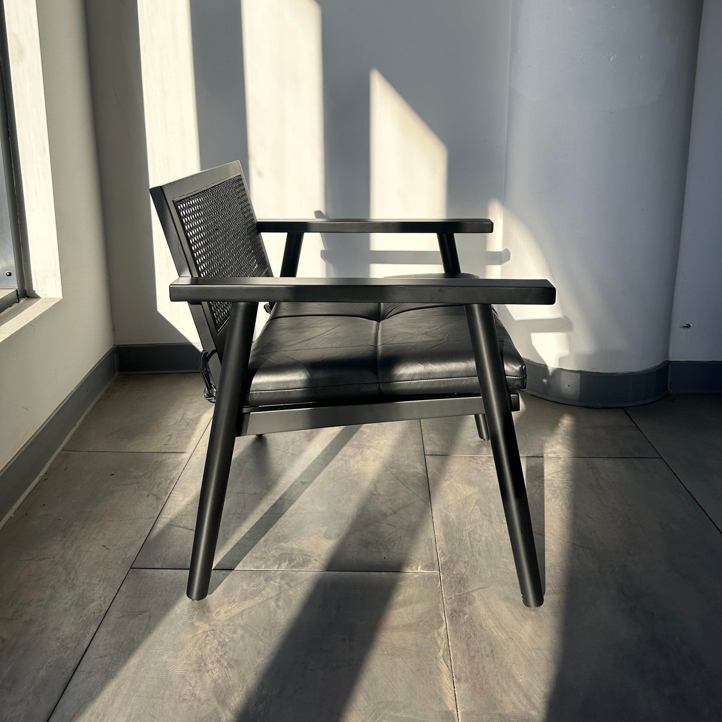 Doğal Hazeranlı Ahşap Berjer - Soho457