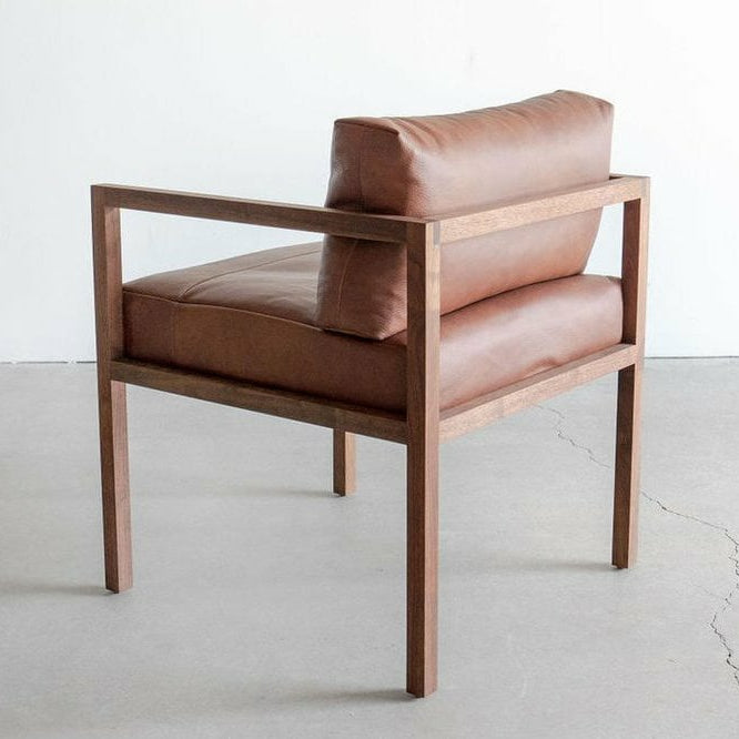 Gerçek Deri Ahşap Sandalye - Soho 205